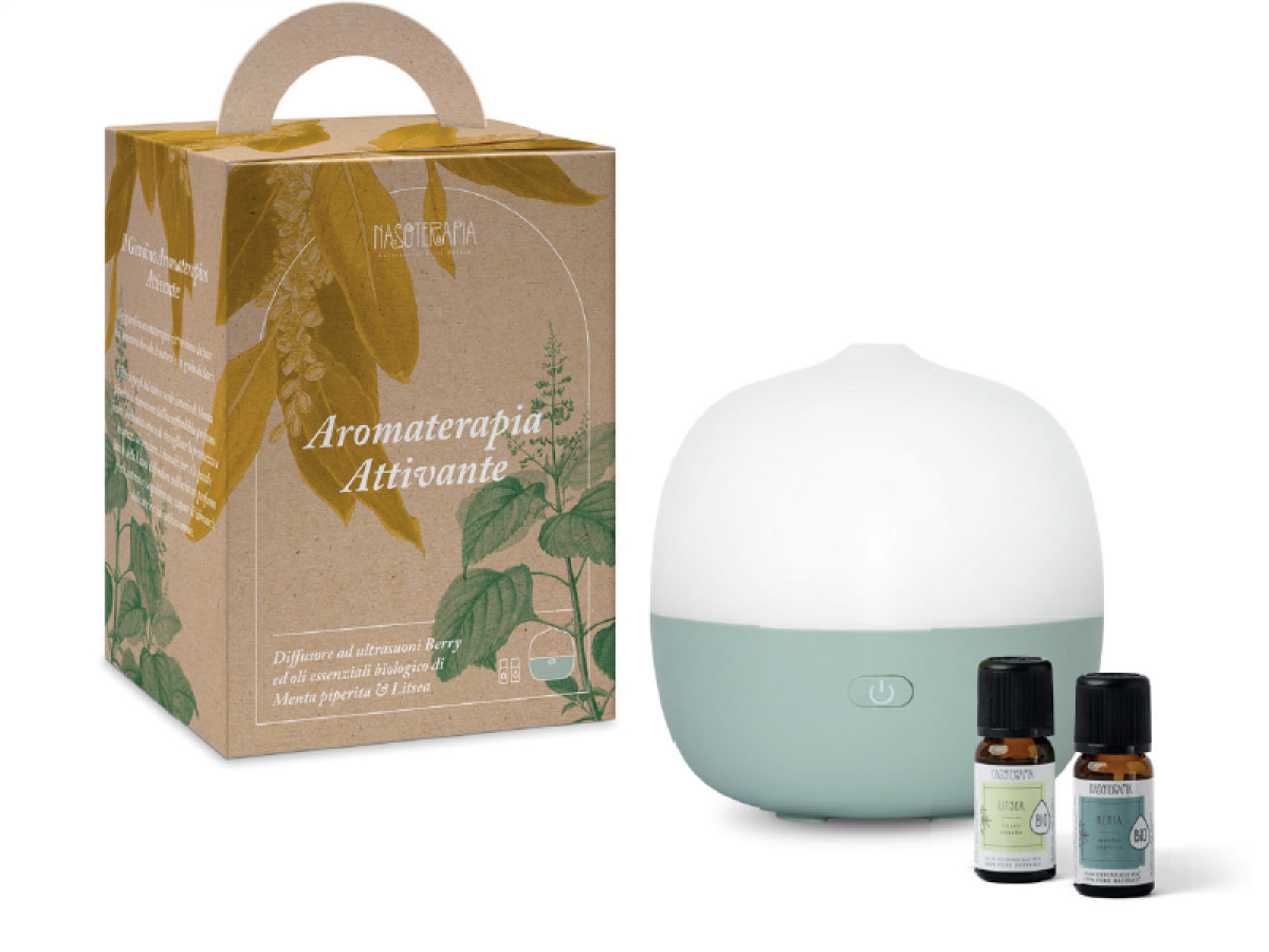 NASOTERAPIA KIT GIARDINO AROMATERAPICO ENERGIZZANTE CON DIFFUSORE ABIES E  O.E. Acquista ora - Parafarmacia Conciapelli